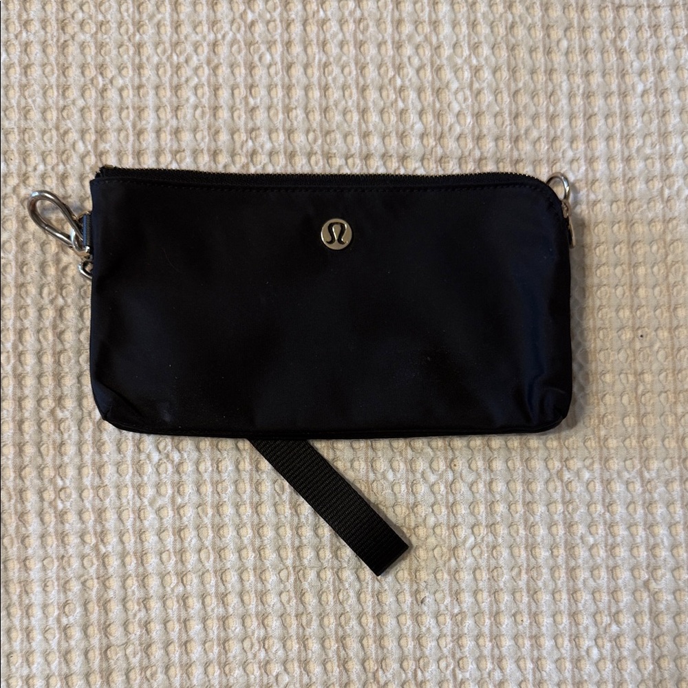Lululemon Black Wristlet Pouch